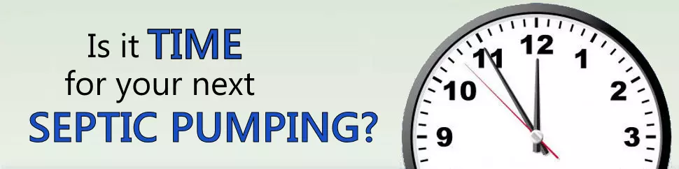 Is it time for your next septic pumping?